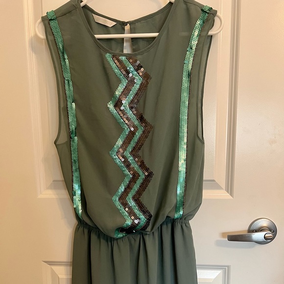 Promod dress with nice sequence detailing - Picture 1 of 5